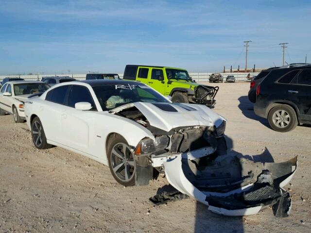 2C3CDXCT4DH735232 - 2013 DODGE CHARGER R/ WHITE photo 1