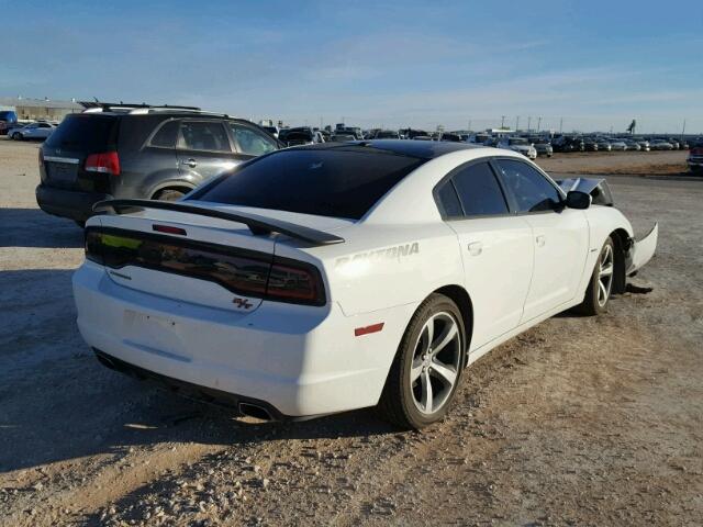 2C3CDXCT4DH735232 - 2013 DODGE CHARGER R/ WHITE photo 4