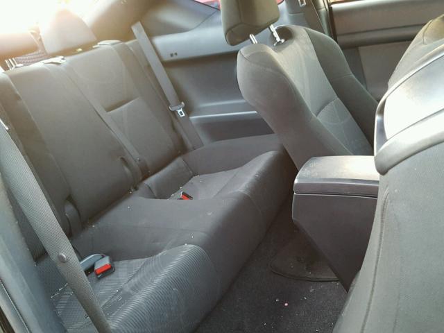 JTKJF5C76B3008249 - 2011 TOYOTA SCION TC BLACK photo 6