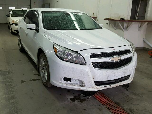 1G11D5SR1DF136201 - 2013 CHEVROLET MALIBU 1LT WHITE photo 1