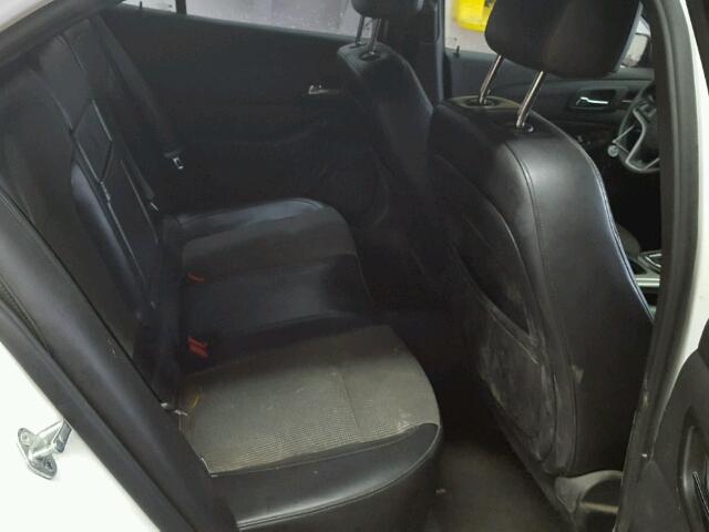 1G11D5SR1DF136201 - 2013 CHEVROLET MALIBU 1LT WHITE photo 6