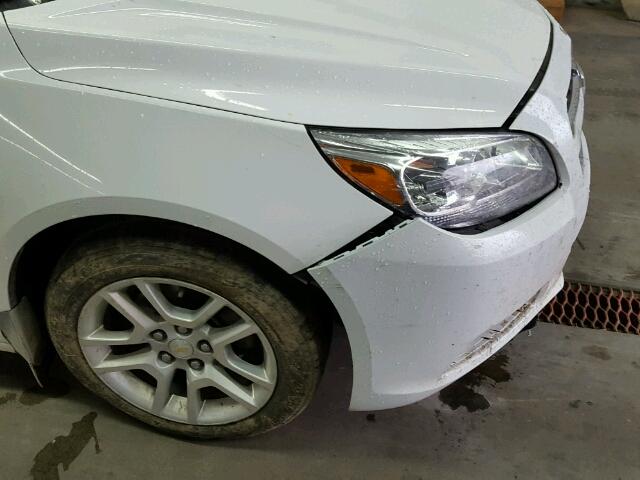 1G11D5SR1DF136201 - 2013 CHEVROLET MALIBU 1LT WHITE photo 9