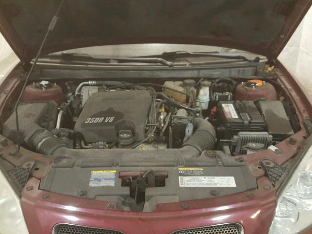 1G2ZG528854173093 - 2005 PONTIAC G6 MAROON photo 7