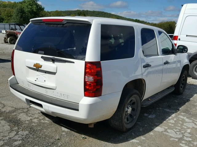 1GNLC2E09CR277911 - 2012 CHEVROLET TAHOE POLI WHITE photo 4