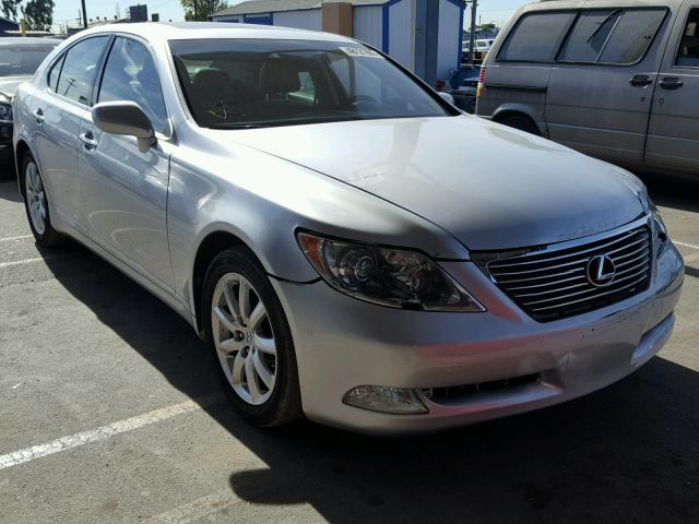 JTHBL46F485076109 - 2008 LEXUS LS 460 SILVER photo 1