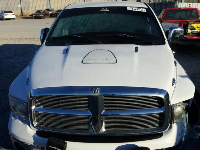 1D7HU18D13S341135 - 2003 DODGE RAM 1500 S WHITE photo 7