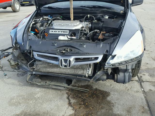 1HGCM66563A096627 - 2003 HONDA ACCORD EX CHARCOAL photo 7