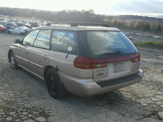 4S3BK4359X6315839 - 1999 SUBARU LEGACY L BEIGE photo 3