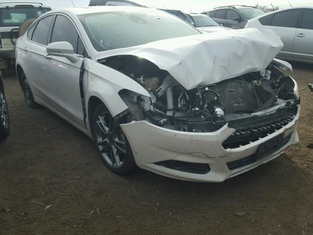 3FA6P0D92ER291371 - 2014 FORD FUSION TIT WHITE photo 1