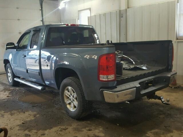 2GTEK29J791115266 - 2009 GMC SIERRA K15 BLUE photo 3