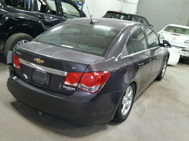 1G1PC5SB0F7143105 - 2015 CHEVROLET CRUZE LT GRAY photo 4