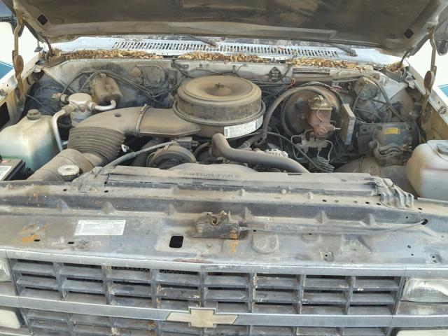 1GNGR26N8MF150886 - 1991 CHEVROLET SUBURBAN R WHITE photo 7