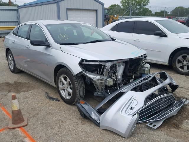 1G1ZB5ST8GF259261 - 2016 CHEVROLET MALIBU LS SILVER photo 1