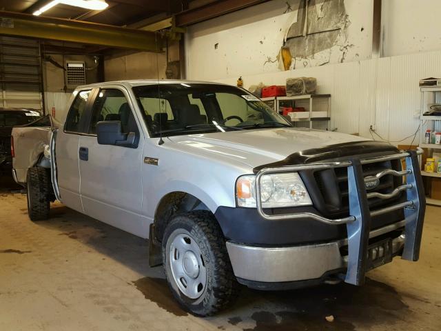 1FTPX14518FB94701 - 2008 FORD F150 SILVER photo 1