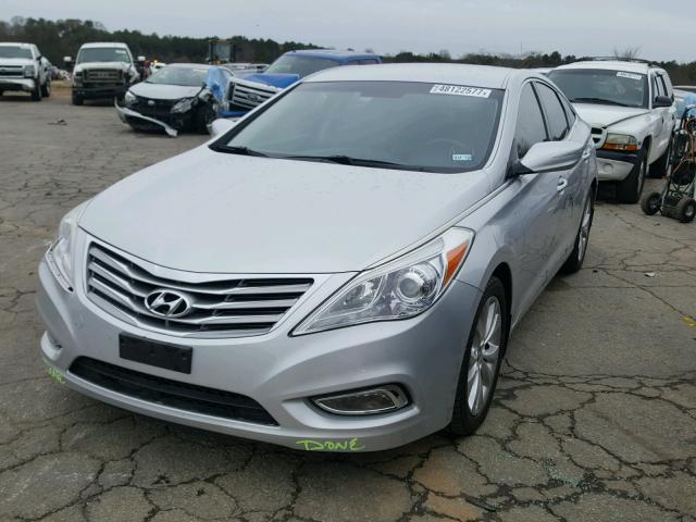 KMHFG4JG1CA184433 - 2012 HYUNDAI AZERA GLS GRAY photo 2