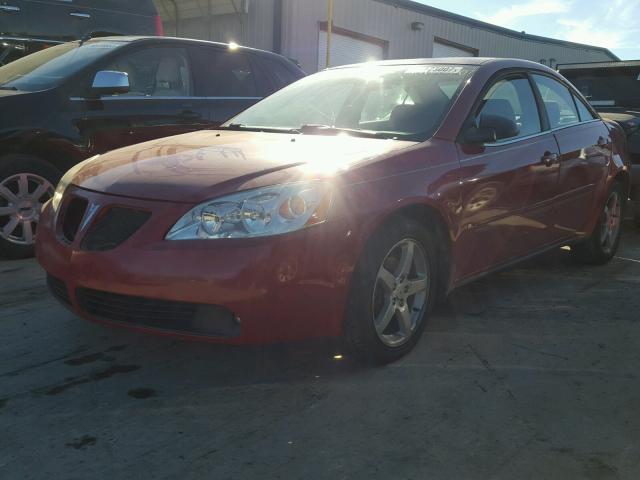 1G2ZG558464210296 - 2006 PONTIAC G6 SE1 RED photo 2