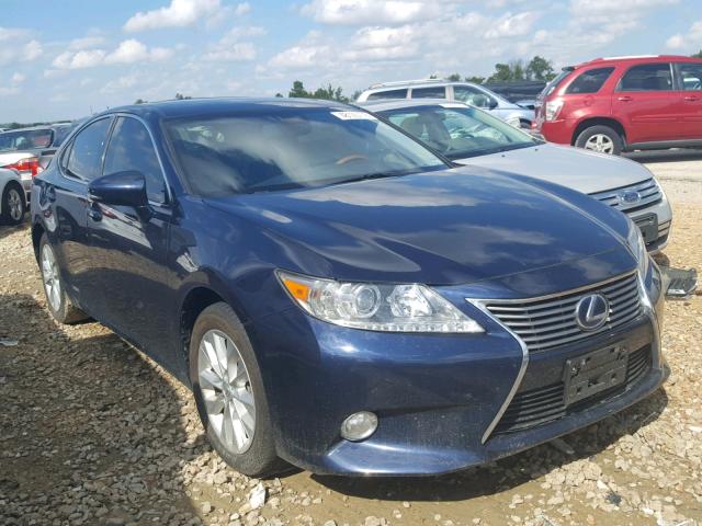 JTHBW1GG2D2008609 - 2013 LEXUS ES 300H BLUE photo 1