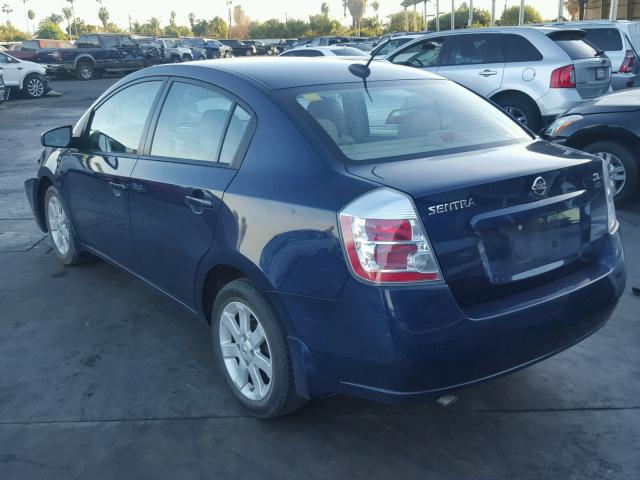 3N1AB61E09L663244 - 2009 NISSAN SENTRA 2.0 BLUE photo 3