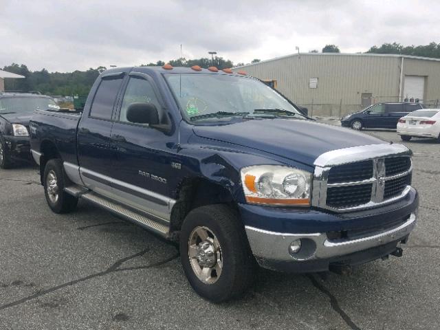 1D7KS28D16J131730 - 2006 DODGE RAM 2500 S ლურჯი ფოტო 1