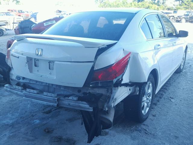 1HGCP26418A113705 - 2008 HONDA ACCORD LXP WHITE photo 4