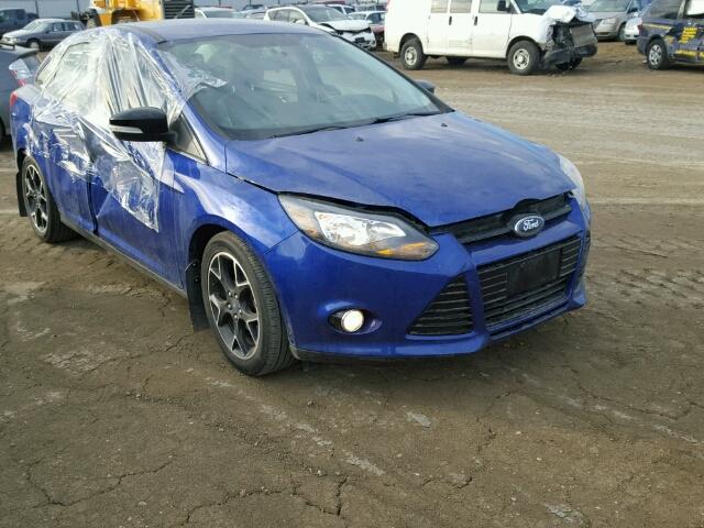 1FADP3F20EL237333 - 2014 FORD FOCUS SE BLUE photo 1