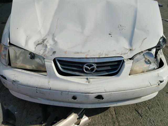 1YVGF22C5Y5171657 - 2000 MAZDA 626 ES WHITE photo 9