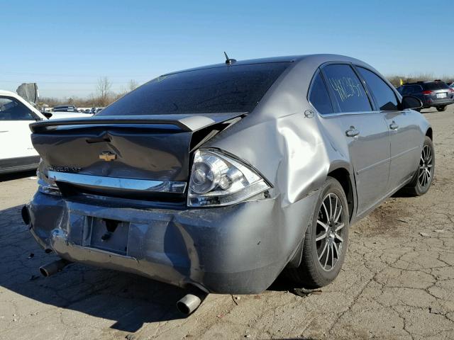 2G1WU581469141640 - 2006 CHEVROLET IMPALA LTZ CHARCOAL photo 4