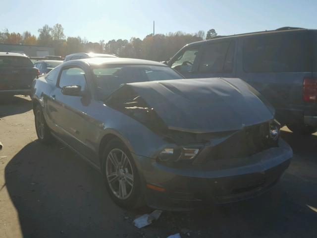 1ZVBP8AN0A5138443 - 2010 FORD MUSTANG GRAY photo 1