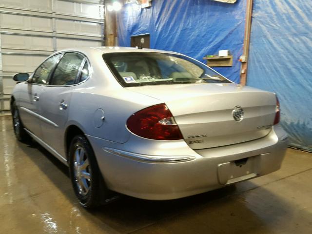 2G4WD582661314987 - 2006 BUICK LACROSSE C SILVER photo 3