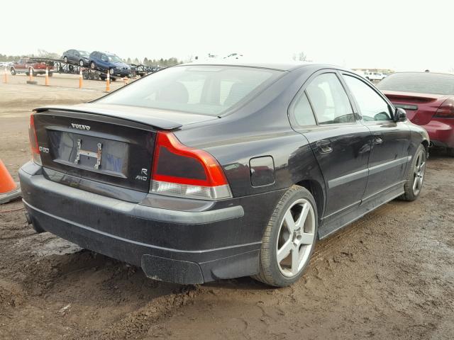 YV1RH52Y442363776 - 2004 VOLVO S60 R BLACK photo 4