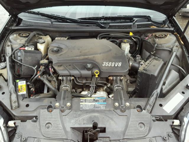 2G1WT58K169421026 - 2006 CHEVROLET IMPALA LT BLACK photo 7