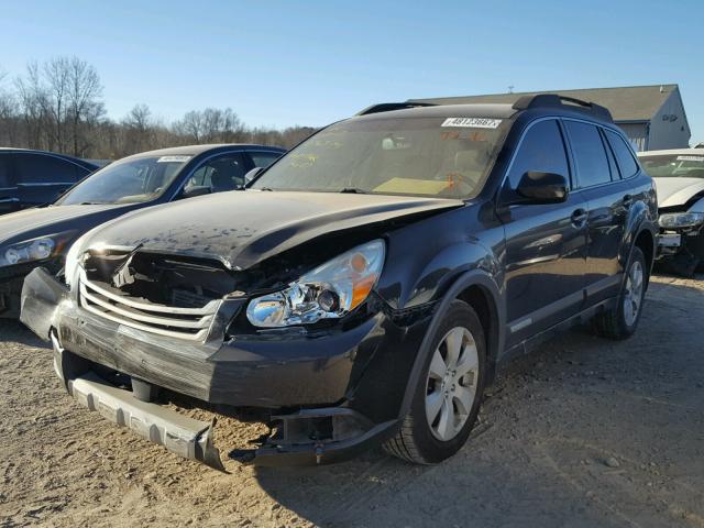 4S4BRCLC0A3326558 - 2010 SUBARU OUTBACK 2. BLACK photo 2