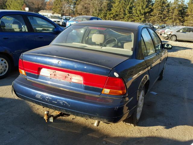 1G8ZJ5270XZ284256 - 1999 SATURN SL2 BLUE photo 4