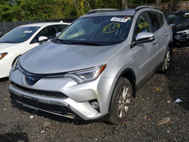 JTMDJREV9GD035372 - 2016 TOYOTA RAV4 HV LI GRAY photo 2