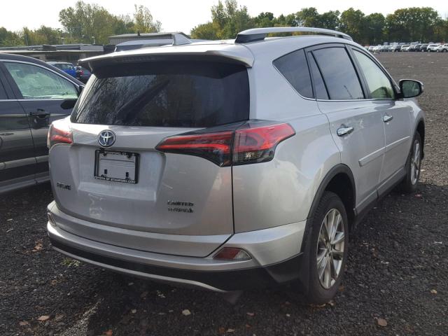 JTMDJREV9GD035372 - 2016 TOYOTA RAV4 HV LI GRAY photo 4