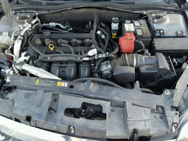 3FAHP0HA3CR372017 - 2012 FORD FUSION SE GRAY photo 7