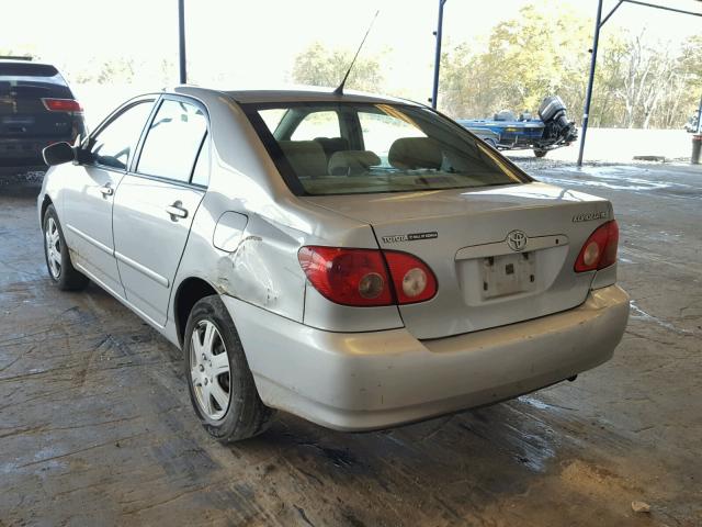 1NXBR32E77Z873915 - 2007 TOYOTA COROLLA CE SILVER photo 3