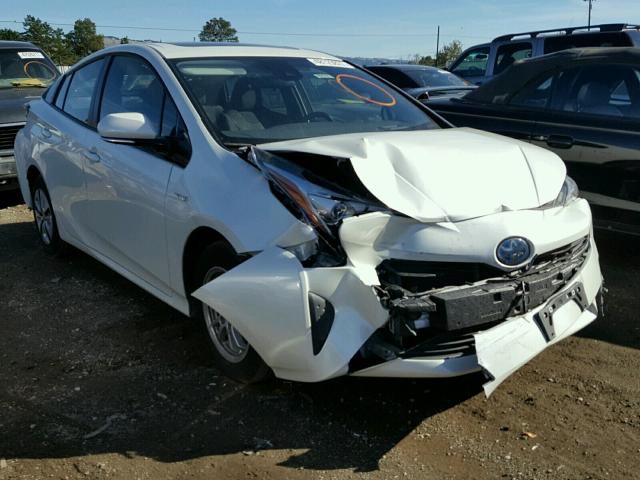 JTDKARFU9G3515883 - 2016 TOYOTA PRIUS WHITE photo 1