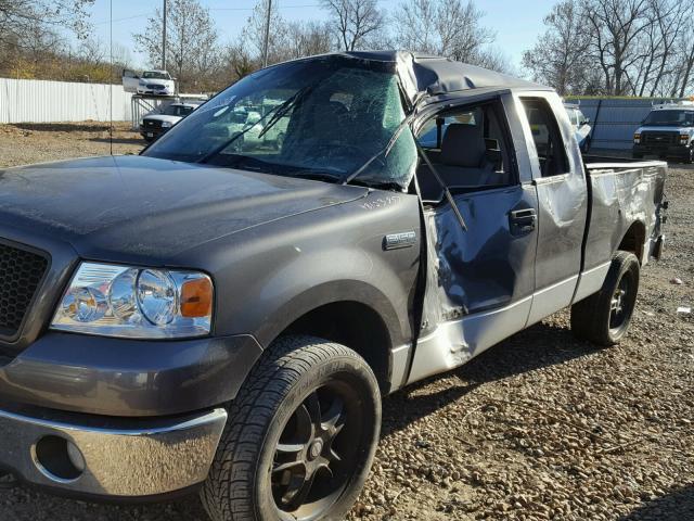 1FTPX14576NB15647 - 2006 FORD F150 Brun photo 10