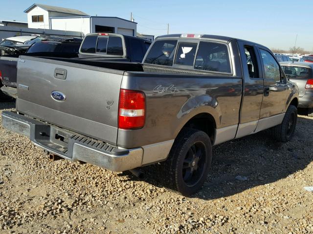 1FTPX14576NB15647 - 2006 FORD F150 Brun photo 4