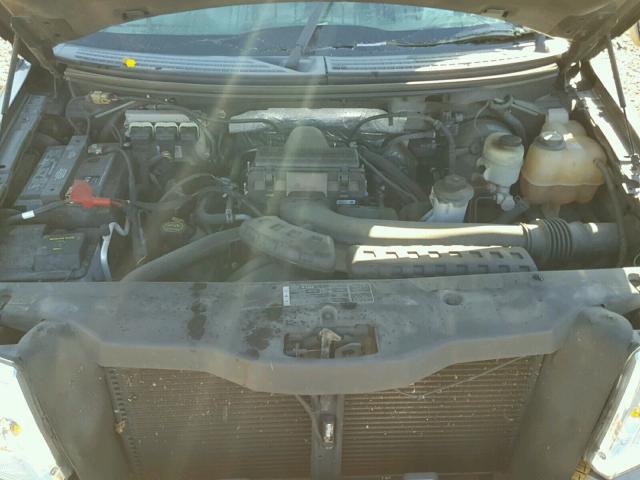 1FTPX14576NB15647 - 2006 FORD F150 Brun photo 7