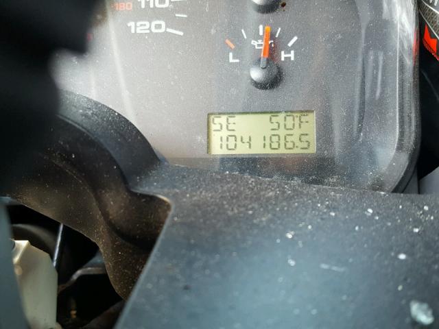 1FTPX14576NB15647 - 2006 FORD F150 Brun photo 8