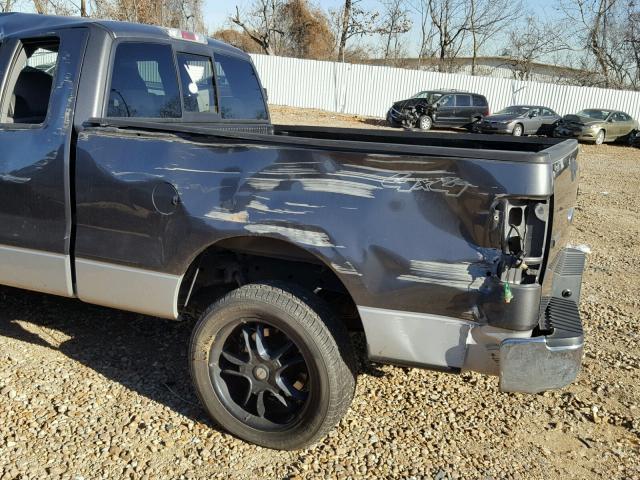 1FTPX14576NB15647 - 2006 FORD F150 Brun photo 9