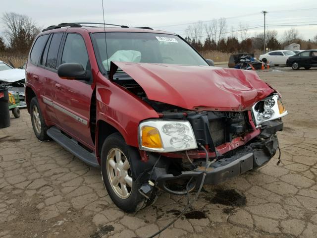 1GKDT13S232312538 - 2003 GMC ENVOY RED photo 1