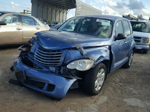 3A4FY48B77T530196 - 2007 CHRYSLER PT CRUISER BLUE photo 2