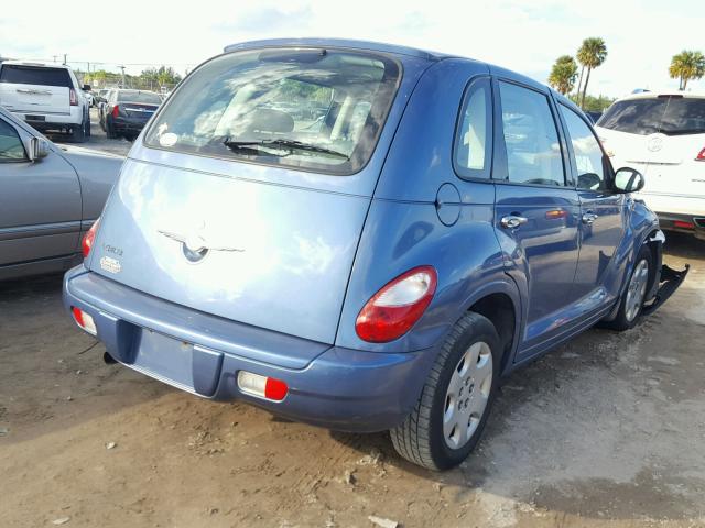 3A4FY48B77T530196 - 2007 CHRYSLER PT CRUISER BLUE photo 4