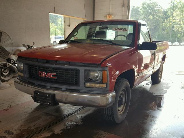 1GTGC24R7XR703742 - 1999 GMC SIERRA C25 RED photo 2