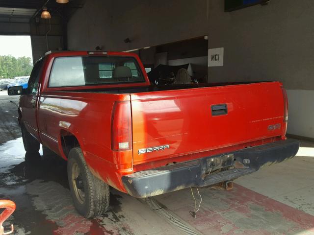 1GTGC24R7XR703742 - 1999 GMC SIERRA C25 RED photo 3