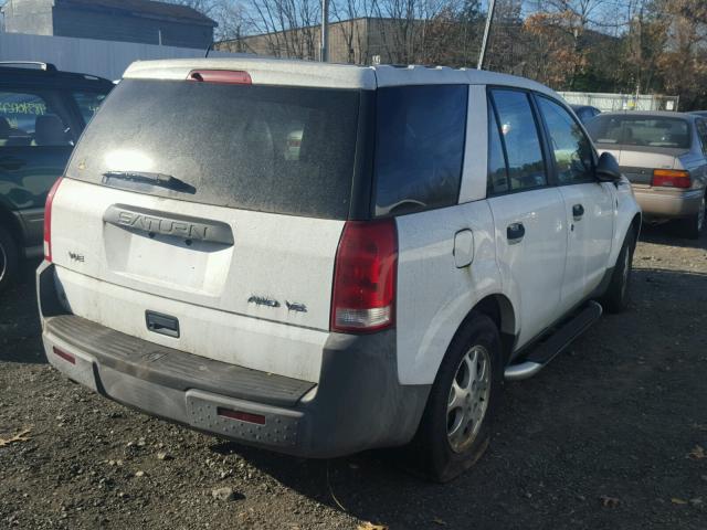 5GZCZ63B22S800596 - 2002 SATURN VUE WHITE photo 4