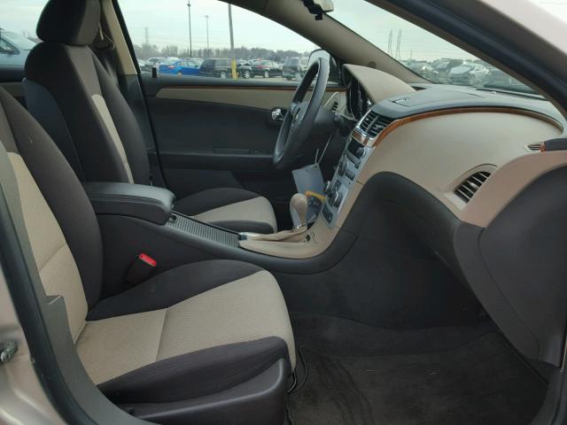1G1ZH57B594196021 - 2009 CHEVROLET MALIBU 1LT 金色 照片 5